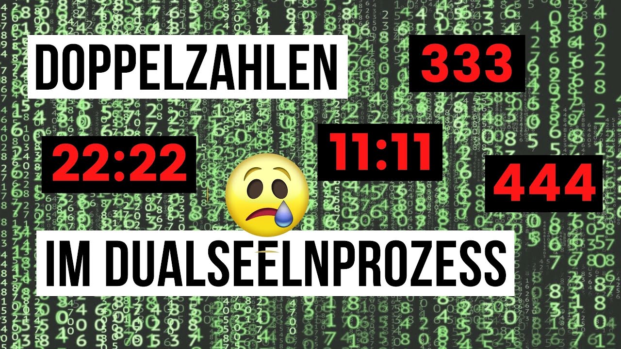Dualseele: Was bedeuten die Zahlen?11:11💎22:22💎🔢😳