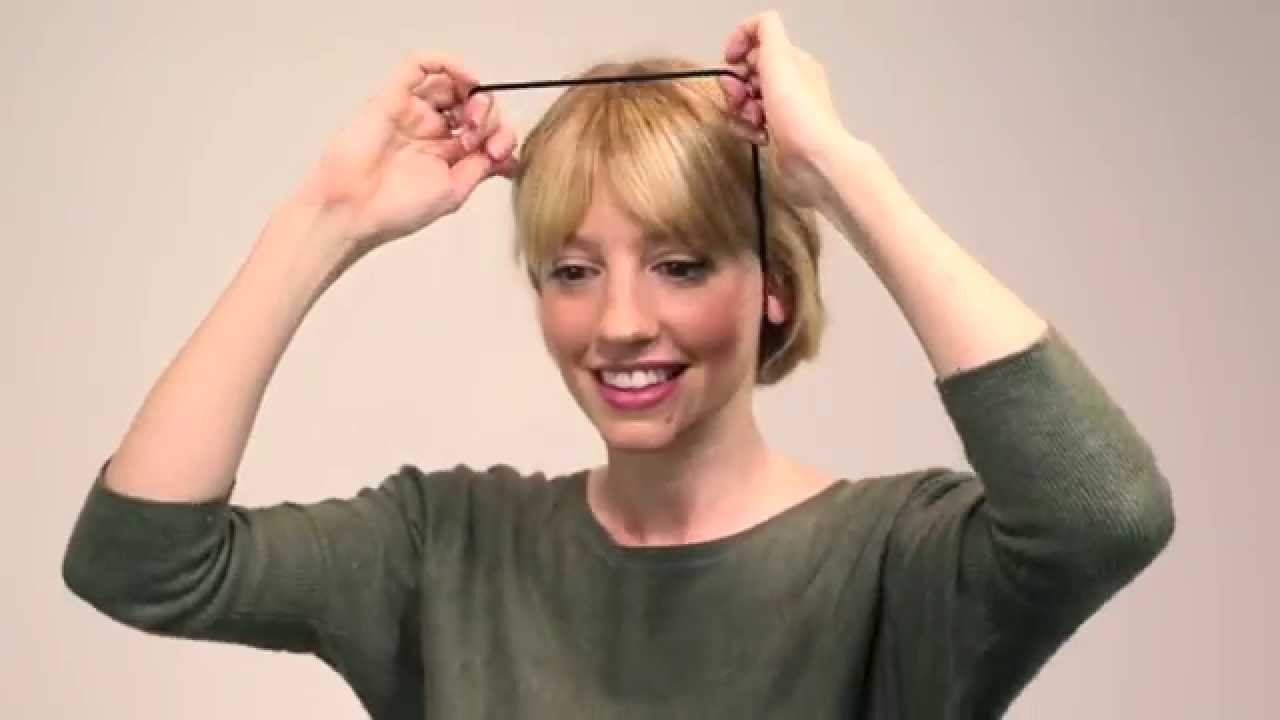 Create a faux bob in seconds with the Scunci Perfect Bob tool