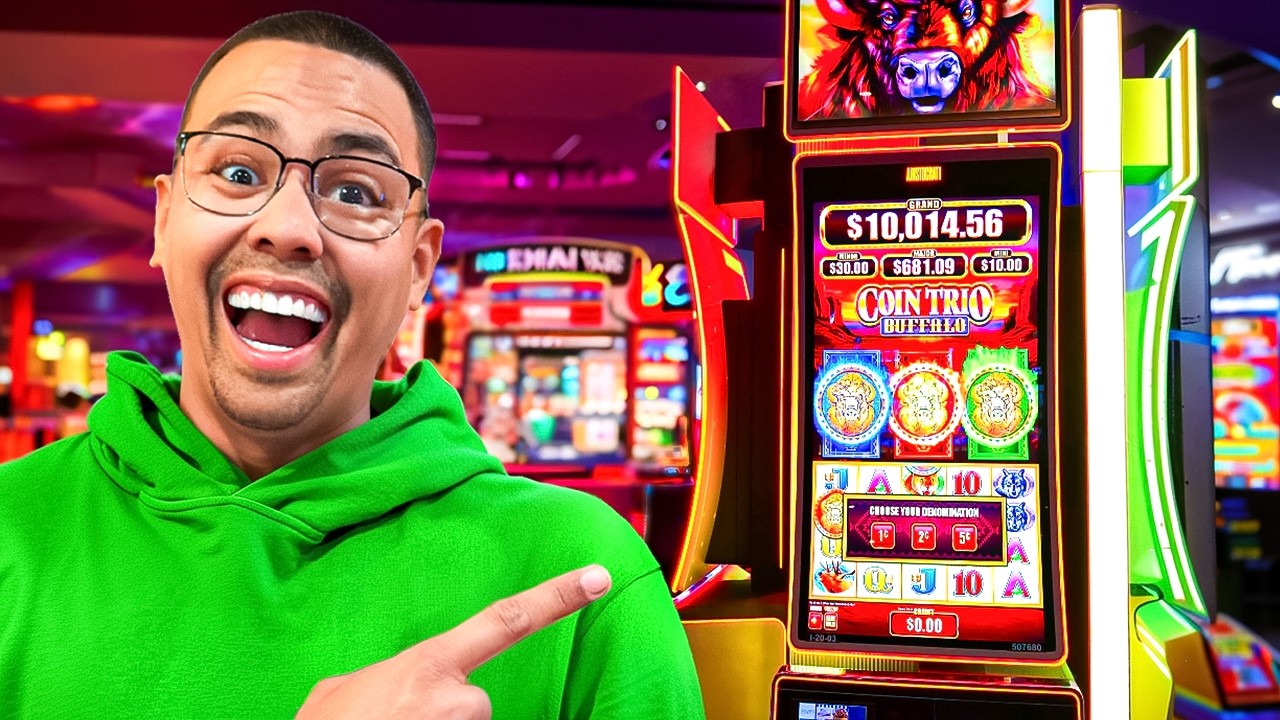 LAST SPIN MAGIC on THIS BUFFALO SLOT MACHINE!