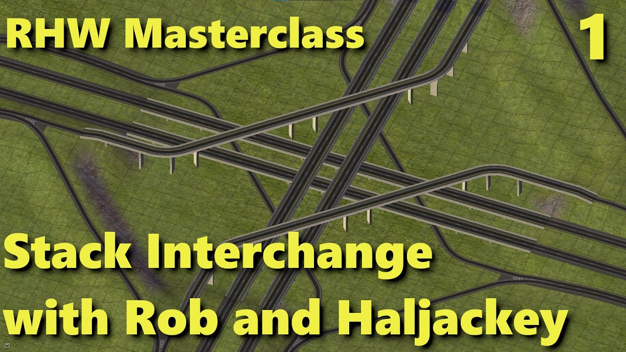 Rob's Collab Advanced SimCity 4 Tutorial  - Stack Interchange with Haljackey Pt. 1