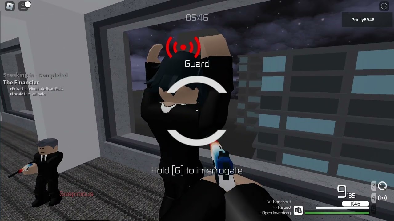 The Financier - (No Thief, No Out Of Sights, No Masquerade) Legend Stealth Solo [RBLX: Entry Point]