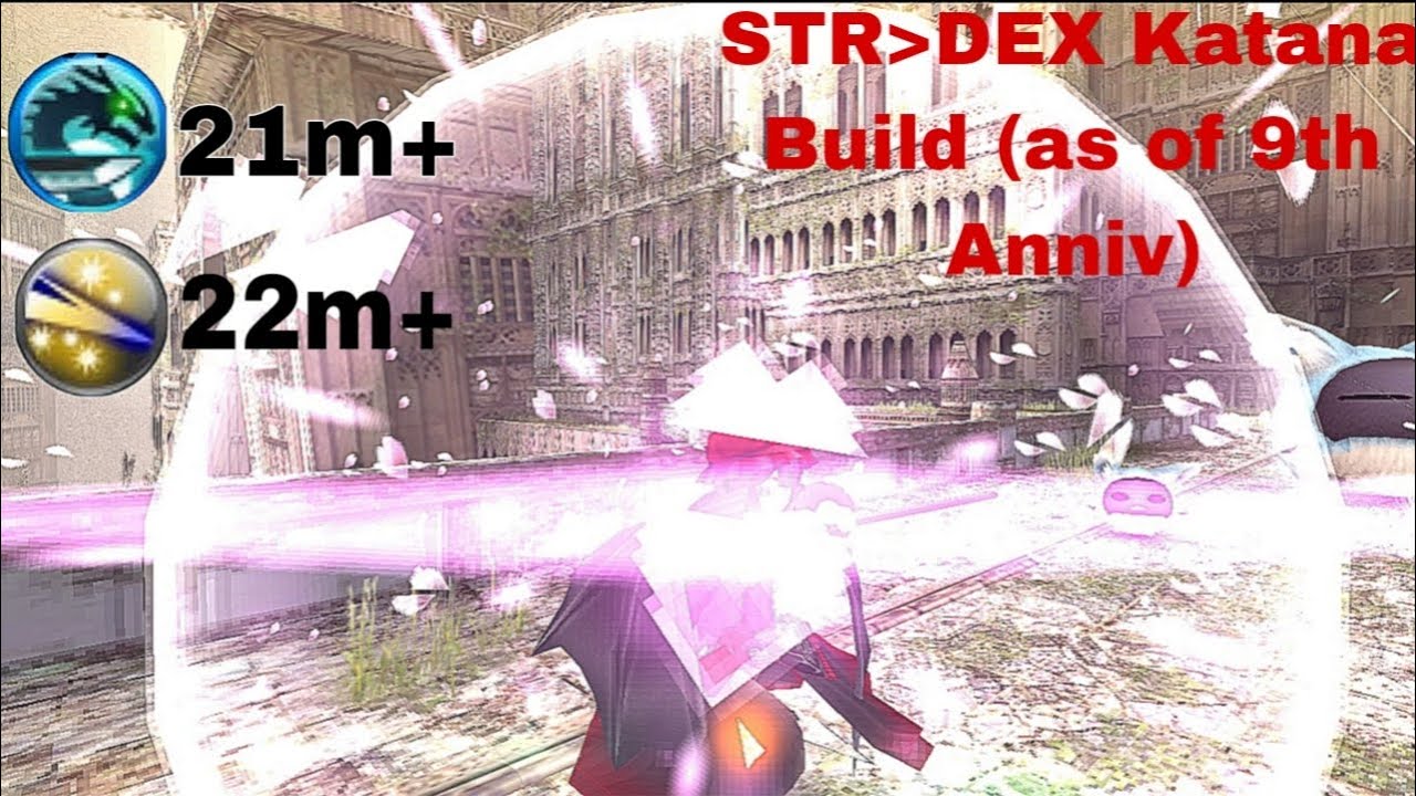 Toram Online - Personal STR Katana Build as of 9th Anniversary