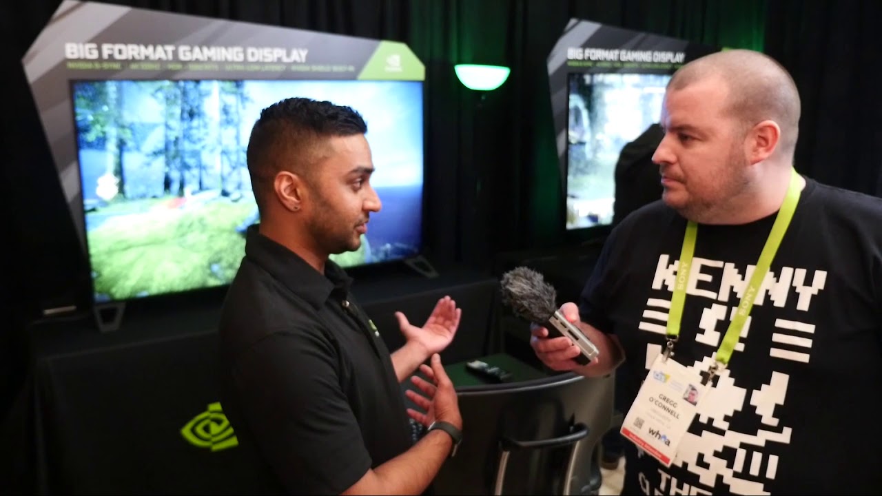 NVIDIA 65-Inch 4K HDR Gaming Display BFGD HANDS-ON!!