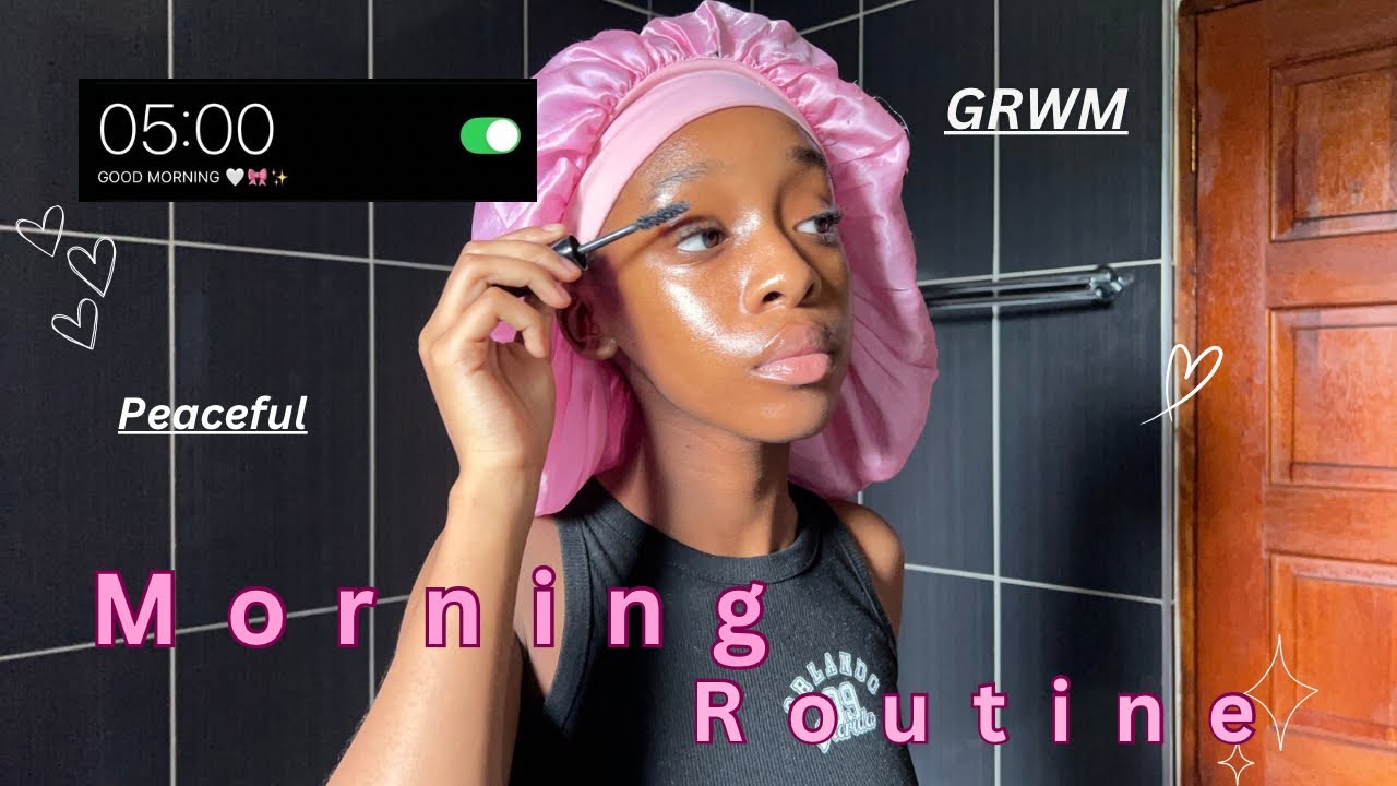 REALISTIC MORNING ROUTINE(of an exhausted teenager) 🤍🎀✨