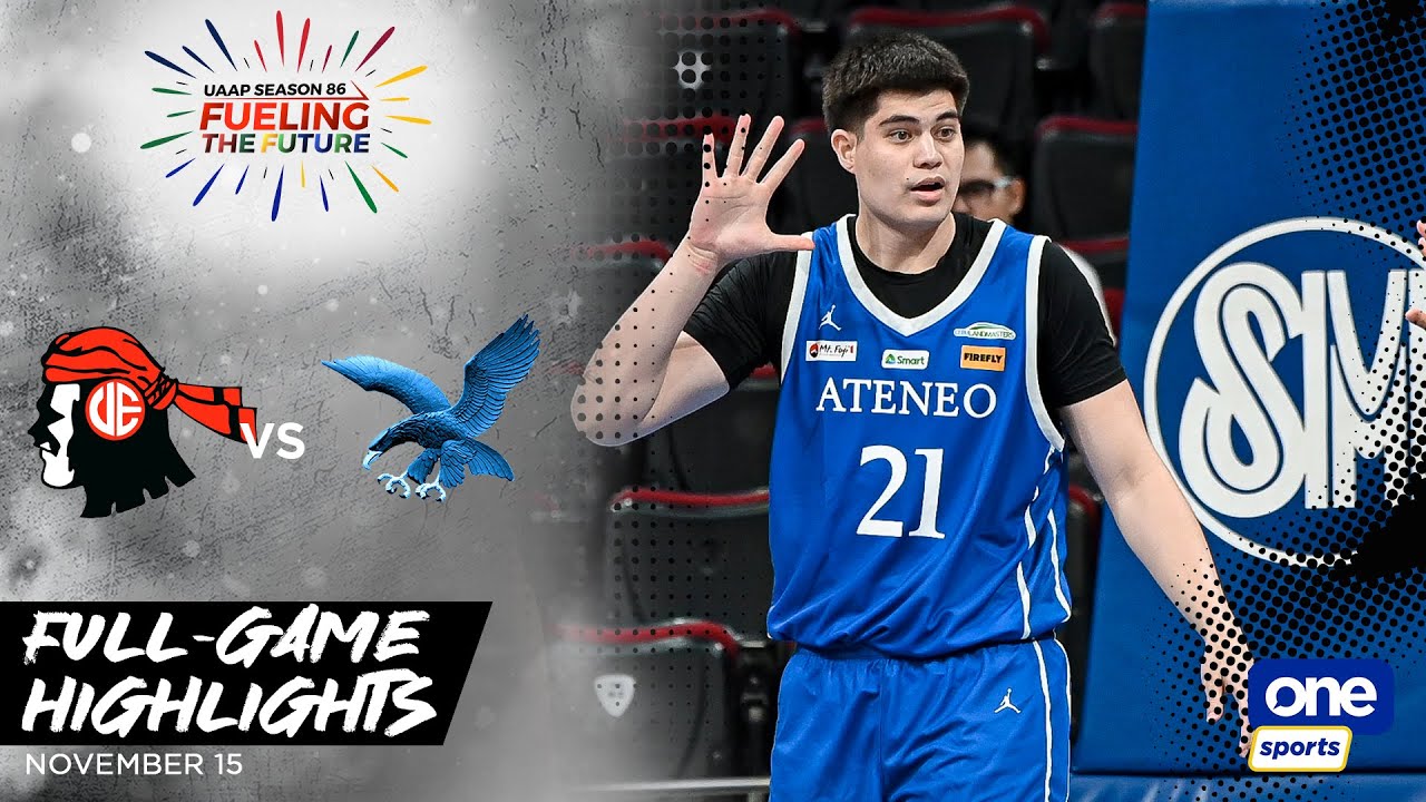 UE vs. Ateneo round 2 highlights | UAAP Season 86 Men's Basketball - Nov. 15, 2023