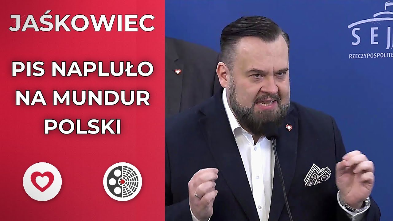 Dominik Jaśkowiec: PiS napluło na mundur - krytyka odrzucenia SAFE