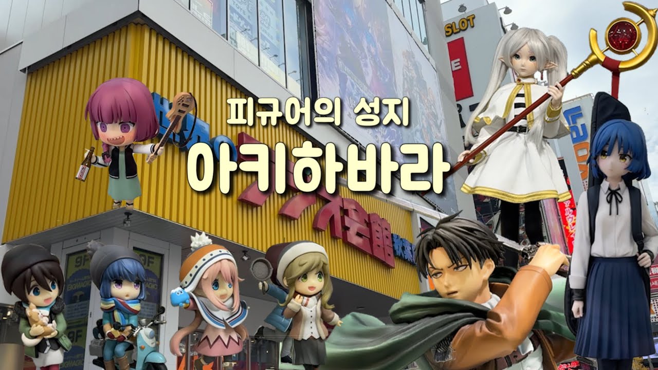 피규어 관심 없는 사람도 눈 돌아가는 피규어의 성지 | 도쿄v-log | 아키하바라-라디오회관