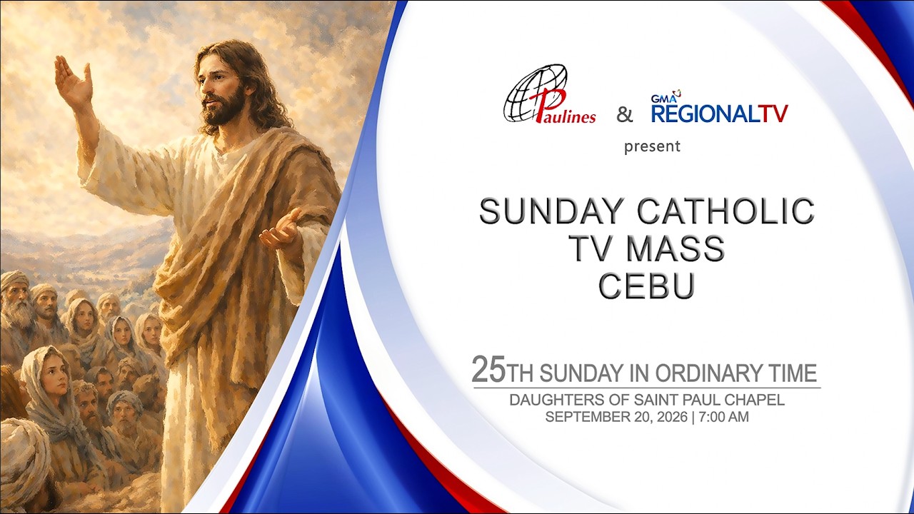 Sunday Catholic TV Mass Cebu: September 20, 2026
