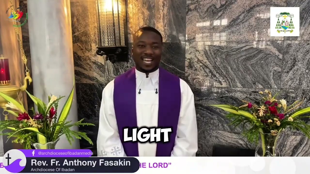 SATURDAY FIRST WEEK OF ADVENT BY FR. ANTHONY FASAKIN