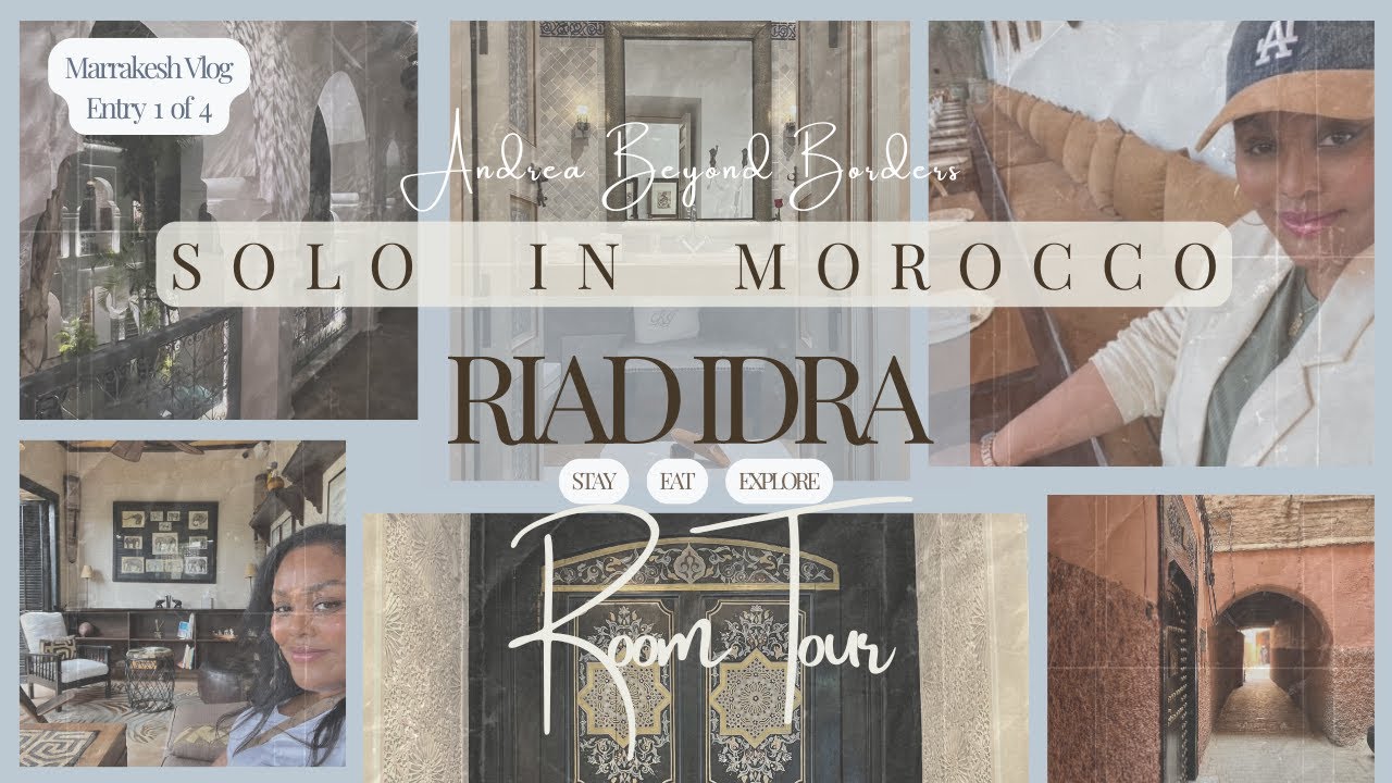 Where to Stay in Marrakech: Experience Moroccan Hospitality at Riad Idra | Travel Vlog