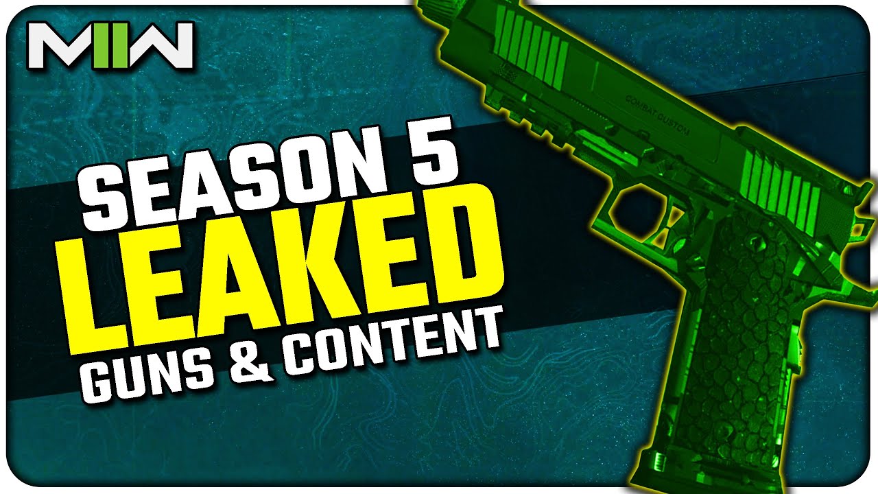 MWII Season 5 Guns & Content Leaked!
