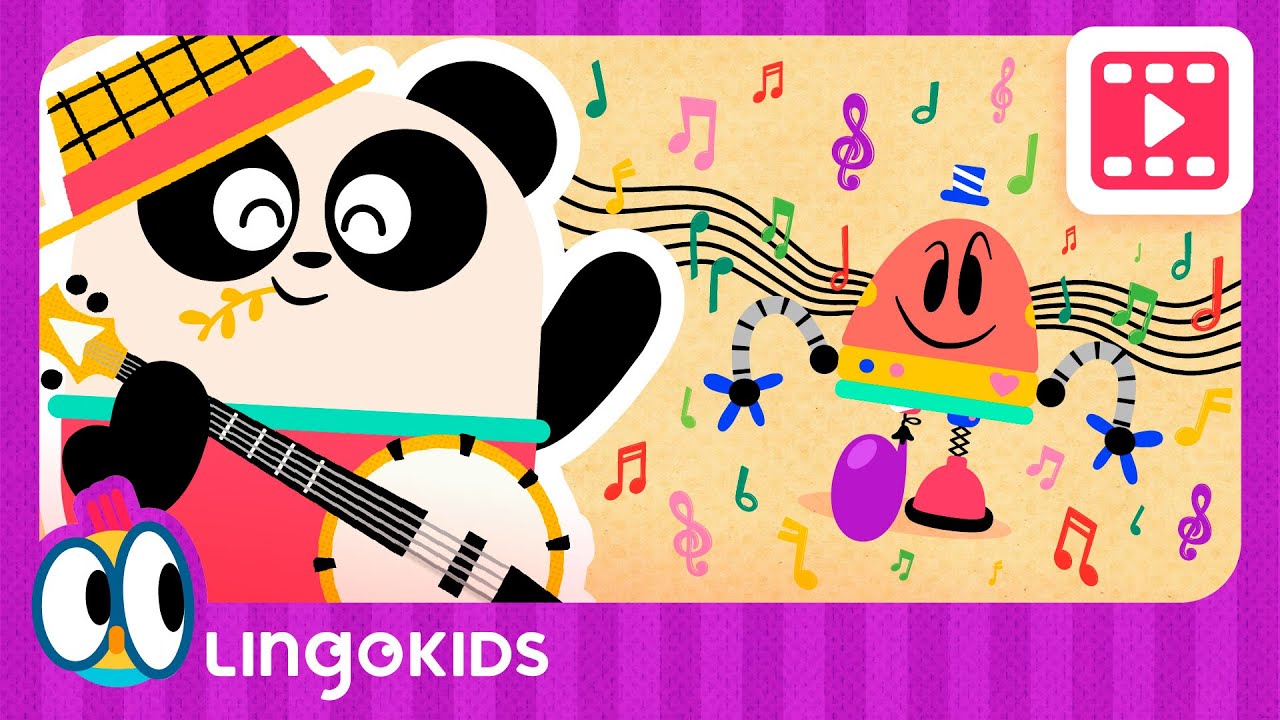 BABY BOT Knows MUSIC 🎼🎸| Cartoons for Kids | Lingokids | S1.E12