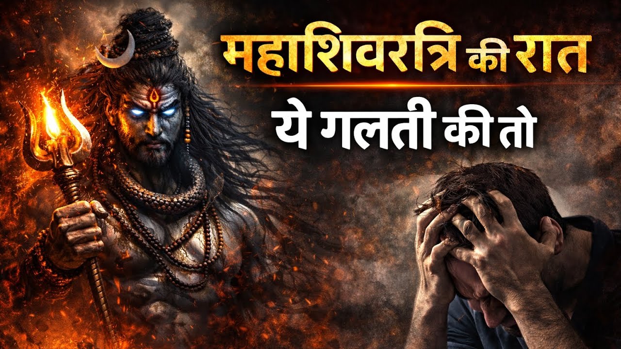 महाशिवरात्रि का सबसे डरावना सच 😱 | जब शिव जागते हैं | Kalyug Warning