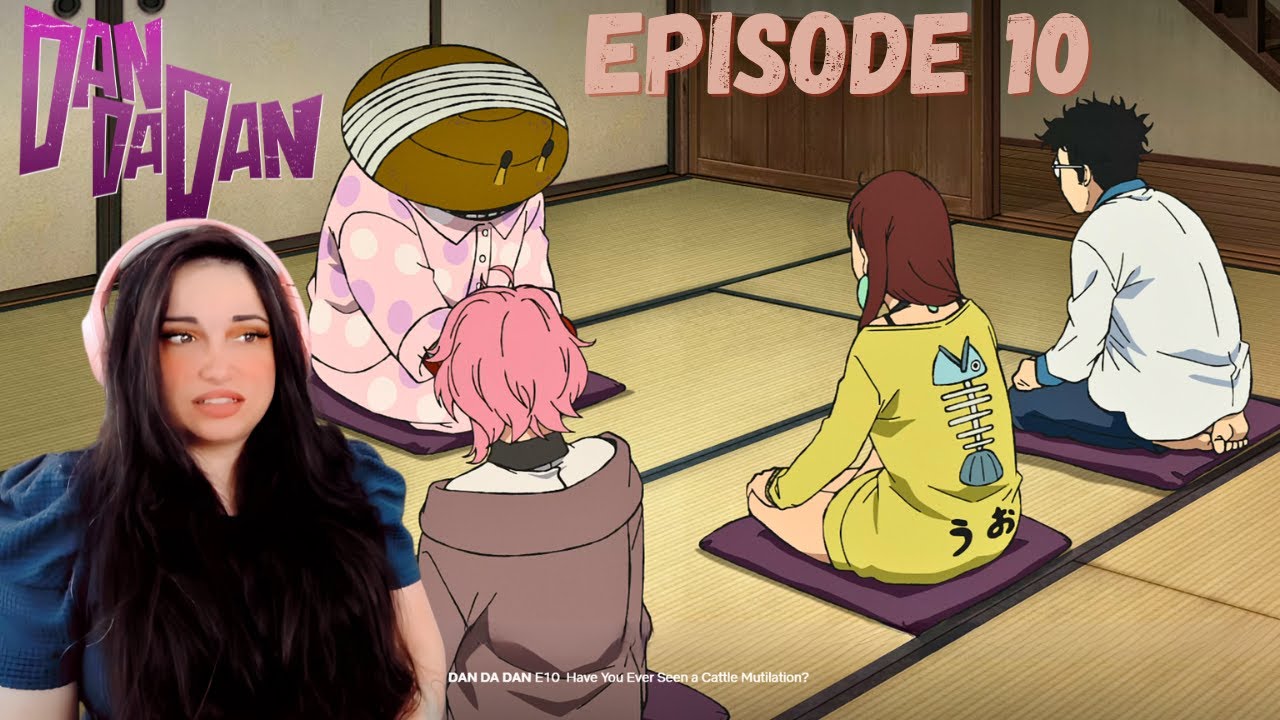 Film Instructor watches Dan Da Dan S 1 Ep 10 |Have you ever seen a cattle mutilation |
