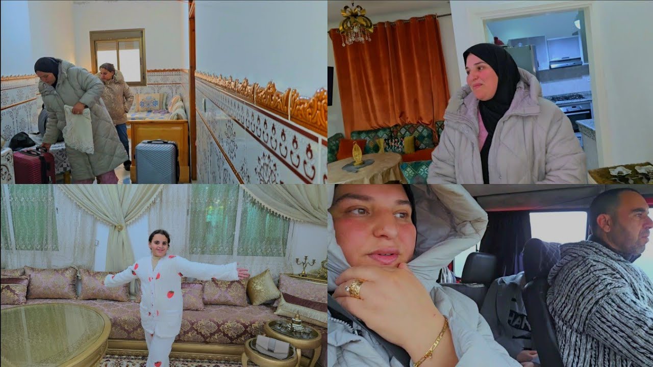 اخيرا جمعنا حوايجنا و شبرنا الطريق حنا والعائلة كلشي فرحان🥰