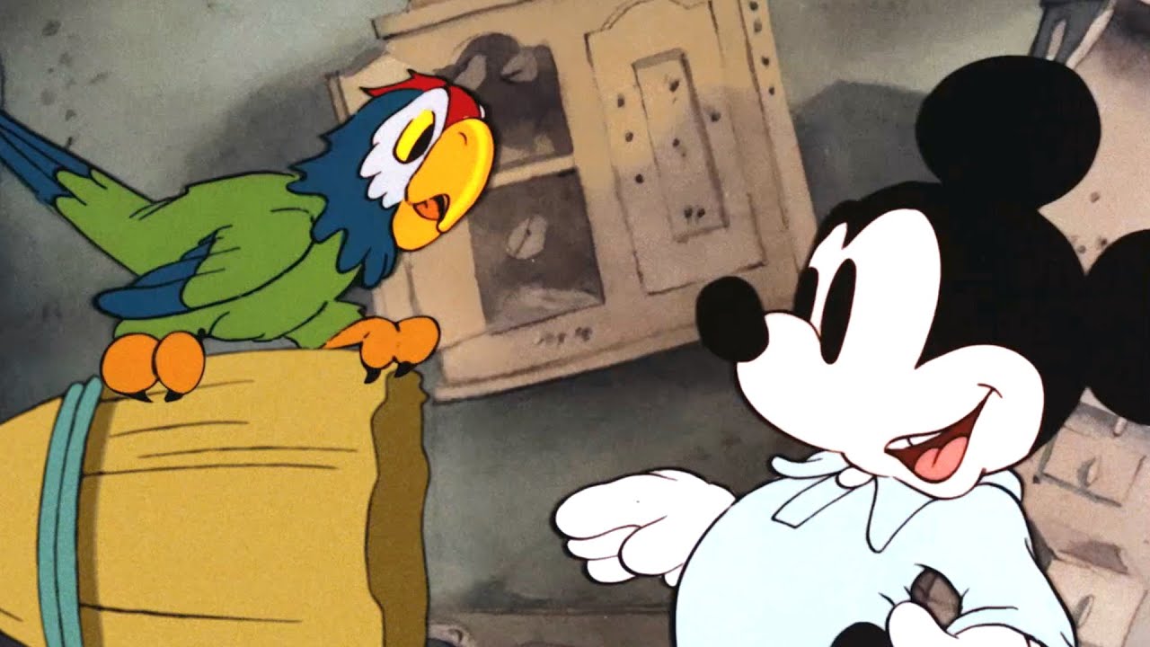 Mickey's Parrot | A Classic Mickey Cartoon | Have A Laugh | 