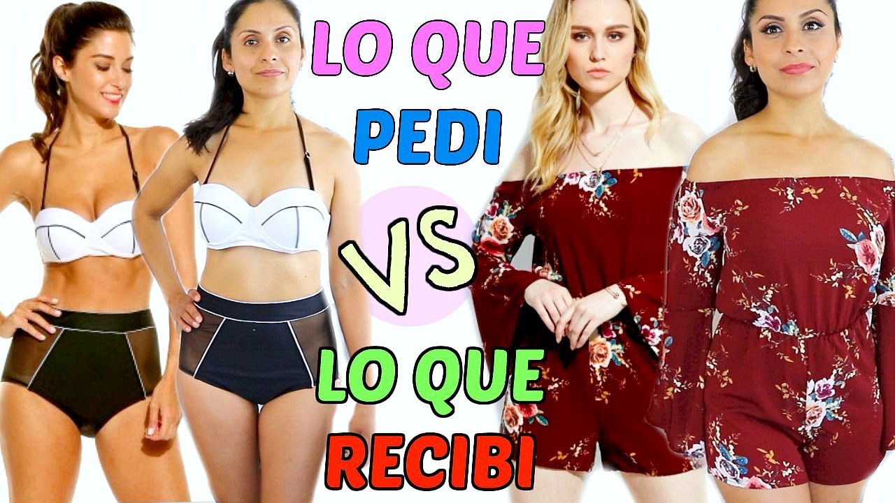 LO QUE PEDI VS LO QUE RECIBI | Mega Haul de Ropa China ! ♡IsabellaBeauty♡