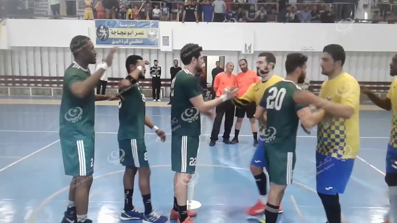 الجزيرة يخسر مباراته أمام الأهلي طرابلس ضمن مرحلة الذهاب لكرة اليد  LCNA