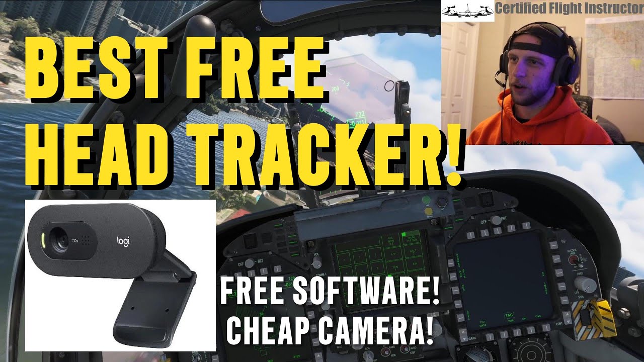 Best FREE Head Tracker For Microsoft Flight Simulator!
