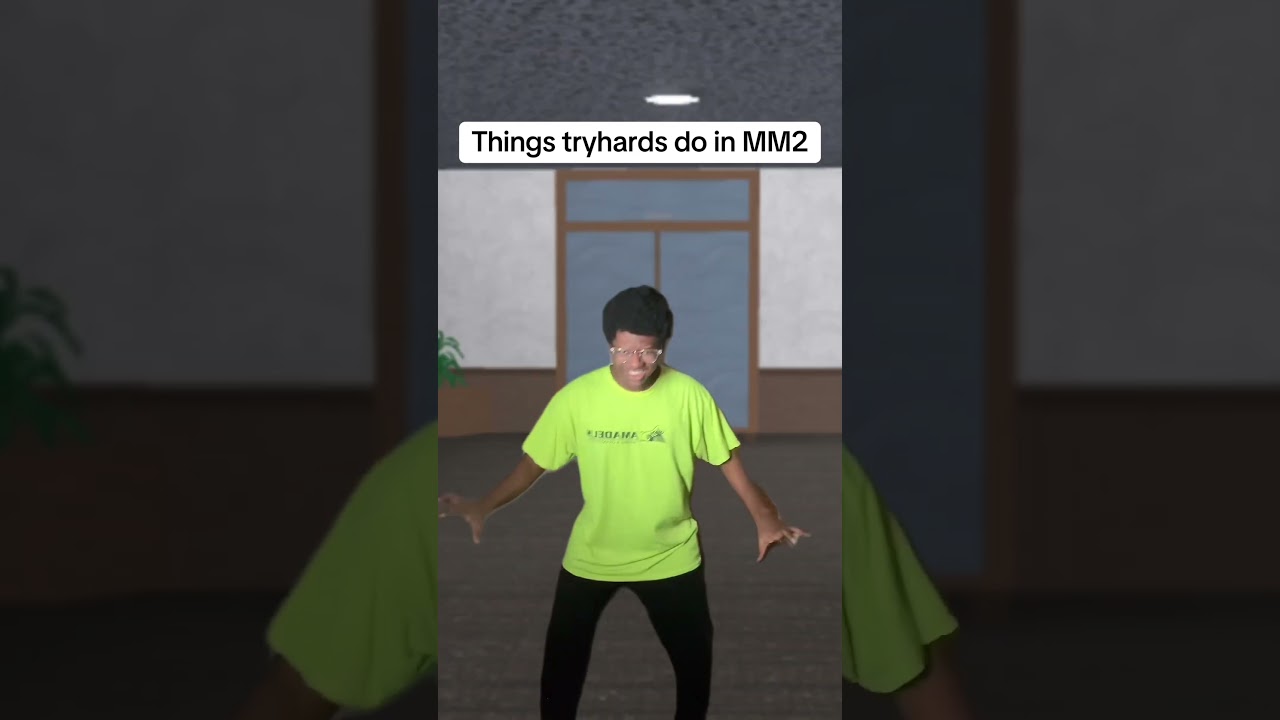 Things tryhards do in MM2: