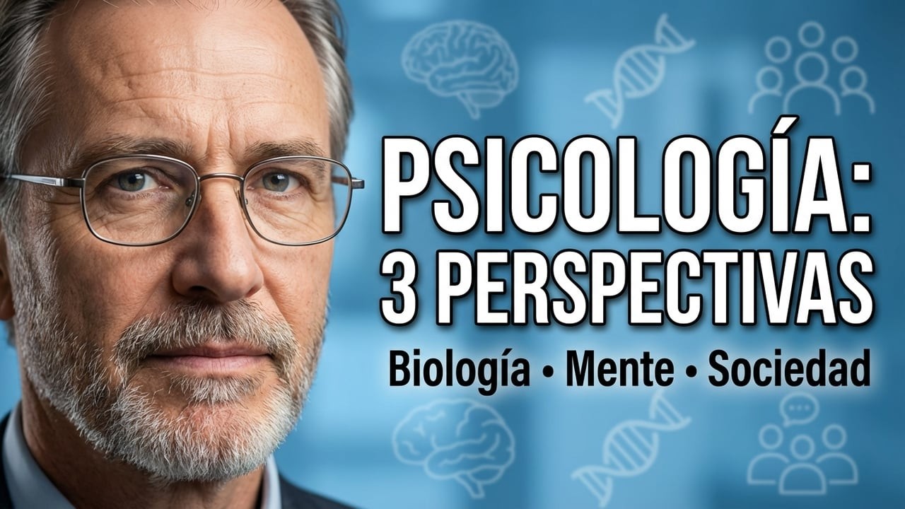 Psicología actual tres perspectivas complementarias sobre la conducta