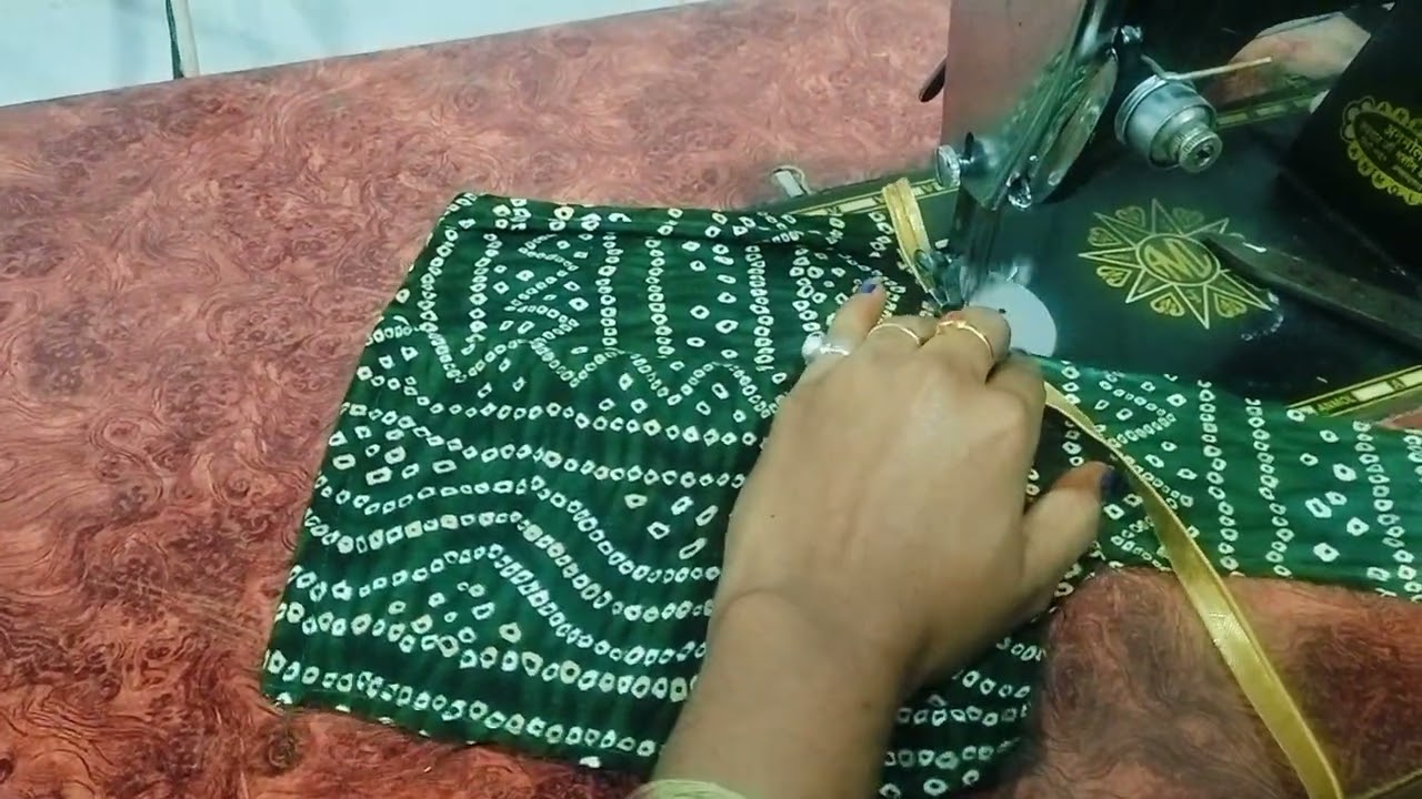अगदी सोप्या पद्धतीने piping लावण्याची पद्धत # blauj front side piping 
