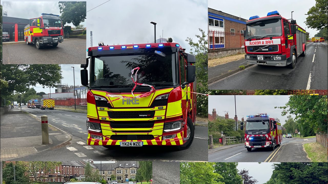 MAKE PUMPS 10 | Emergency Services Respond to Disused Brewery Fire in Tadcaster! + On Scene Footage!