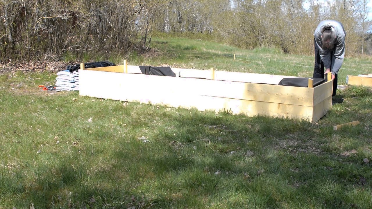 Bygga en odlingsram