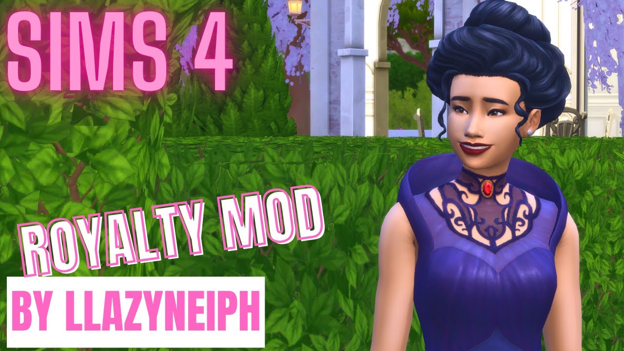 Sims 4 — Пробую мод Royalty вместо покупки дополнения Royalty and Legacy.