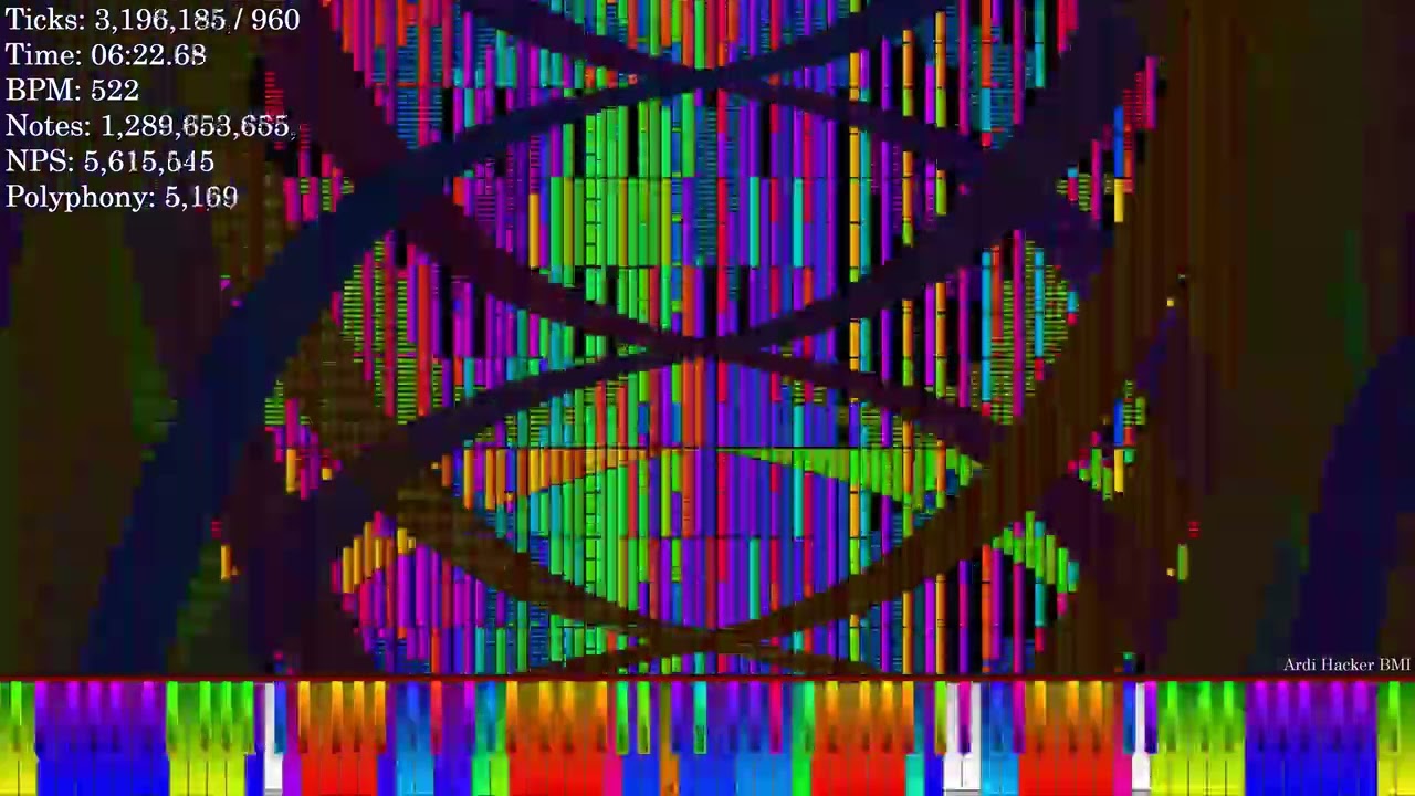 [Black MIDI] ALL The Nuker 3 MERGED | 2.98 BILLION NOTES