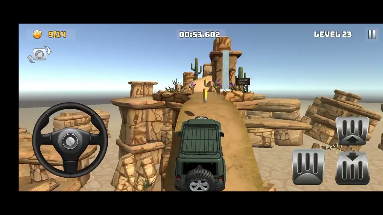 Mountain Clibm 4x4 Levels 18 to 30-Hard Clibm!🛤🚙🚙🚙