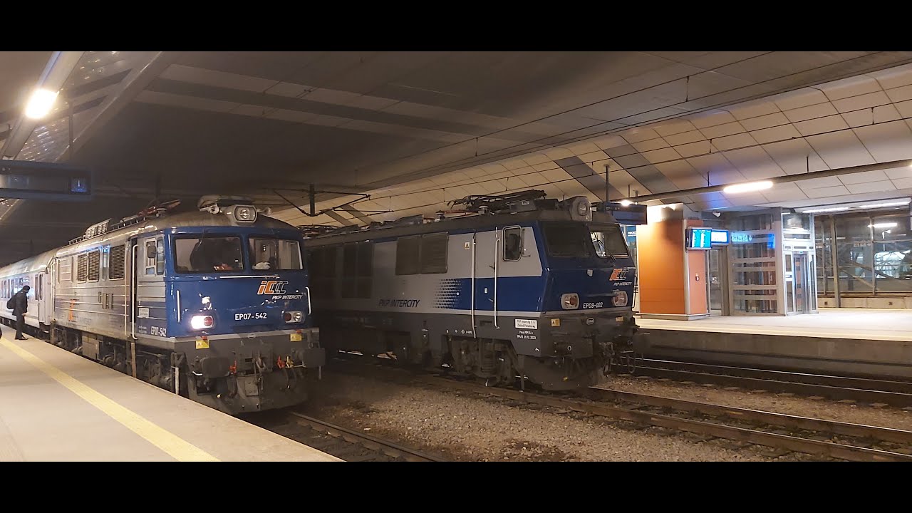 Krynica-Zdrój - Tarnów - Kraków Główny🚊 Nocny przejazd pociągiem TLK 33170 