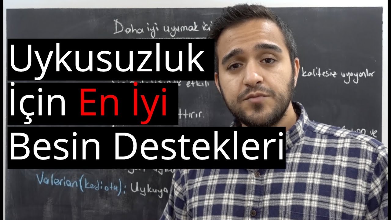 Uykusuzluğa İyi Gelen Besin Destekleri | Dr.Can