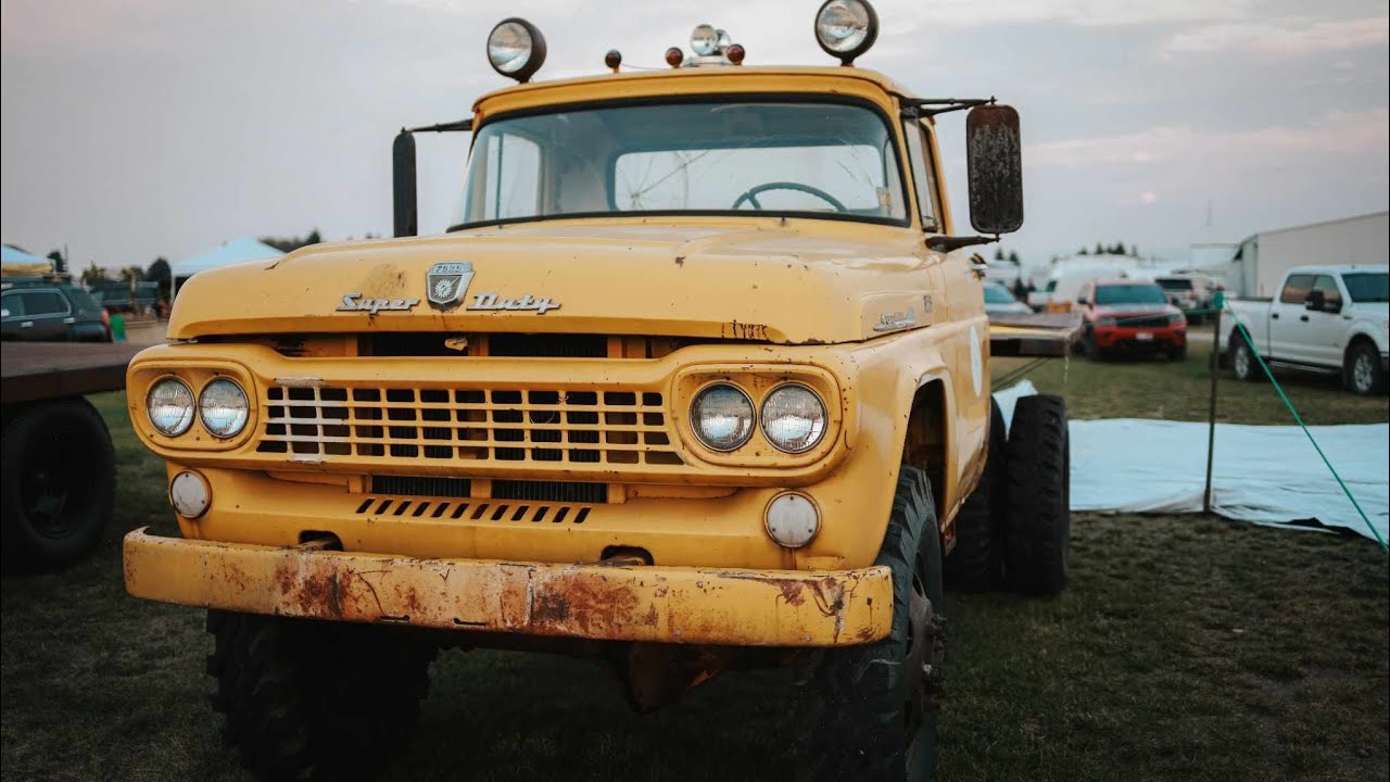 1958 ford f-600 4x4, and other projects