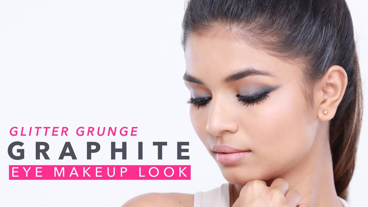Black & Silver Smokey Eye Makeup Look | Festive Makeup With Pallavi Symons