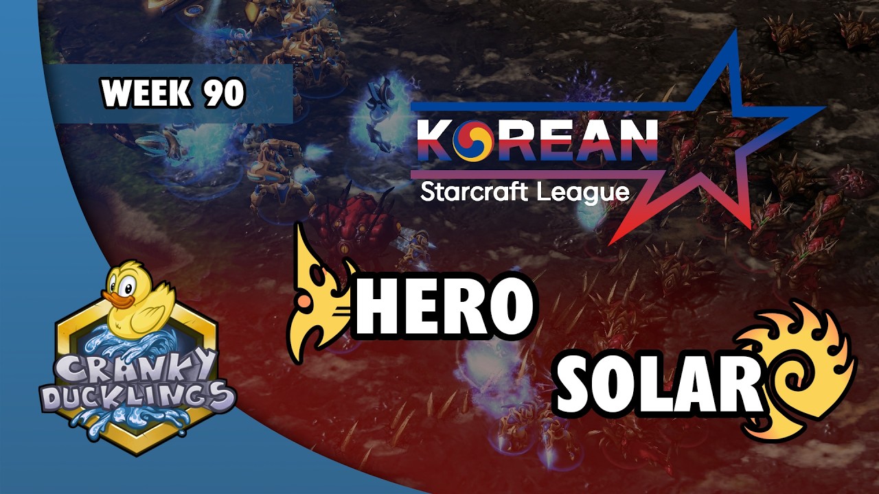 herO vs Solar - PvZ | Korean StarCraft League: Week 90 | Open StarCraft 2 Tournament