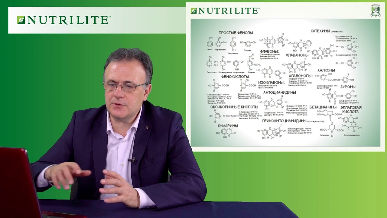 Онлайн-трансляция NUTRILITE «Физико-биохимическое действие фитонутриентов» с Чудаковым С.Ю.