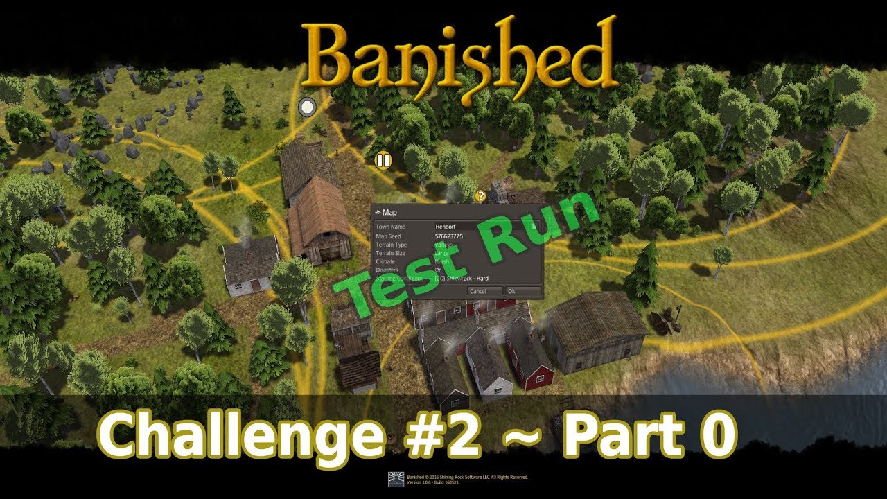 Banished Colonial Charter 1.71 Challenge #2 - KENDI64 - Part 0