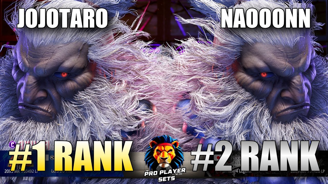 SF6 ☆ Jojotaro (#1 Ranked Akuma) VS Naooonn (#2 Ranked Akuma) ☆ Pro Level Set