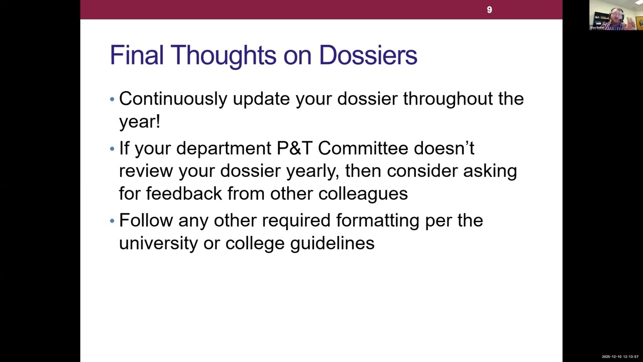 Everything You Ever Need to Know About the Tenure Package