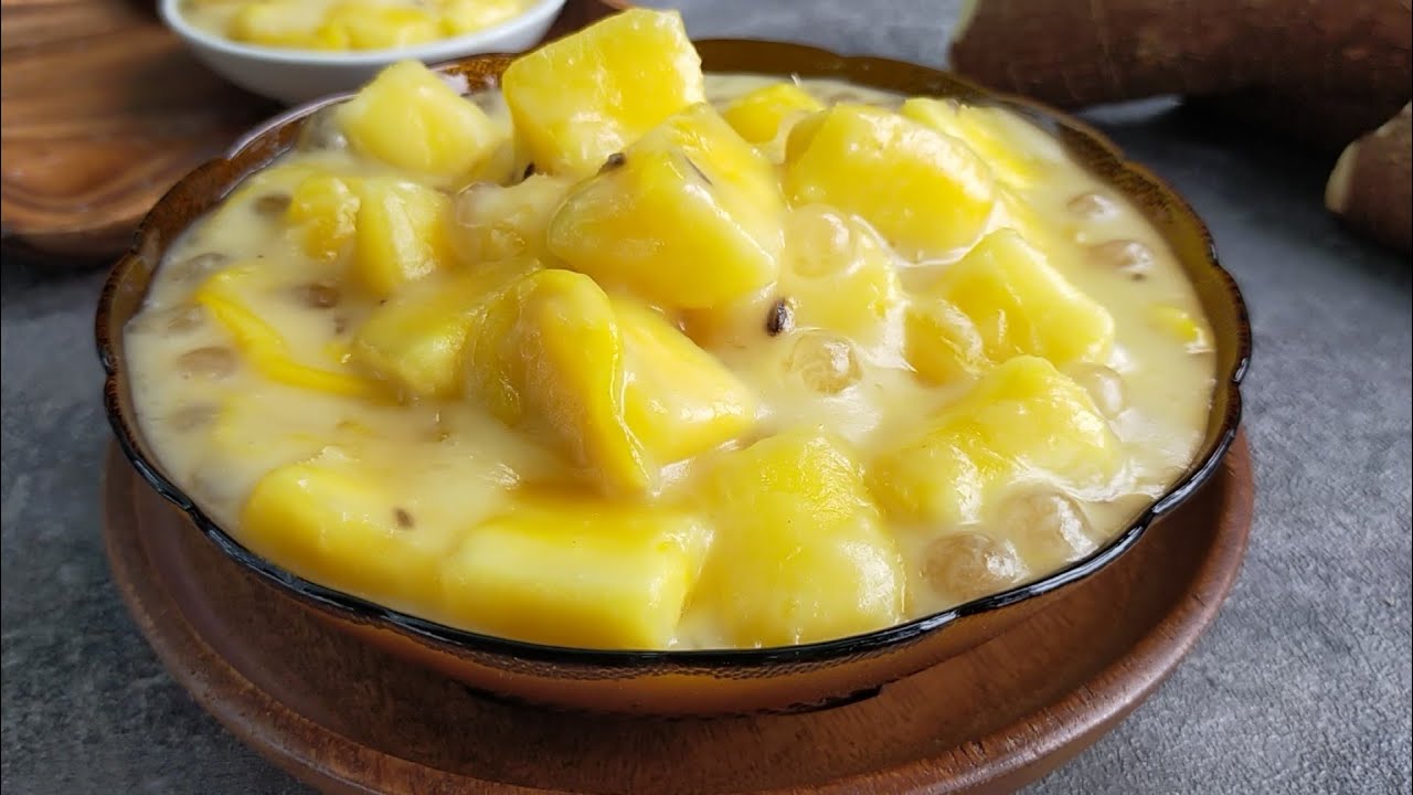 Simpleng Sangkap, Meryendang Kaysarap! | GINATAANG KAMOTENG KAHOY | Cassava Recipe