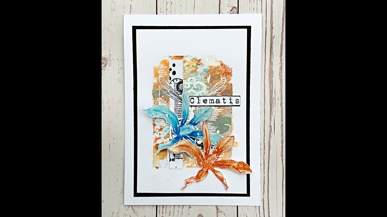 Just playing with stamps and stencils by Tracy Evans