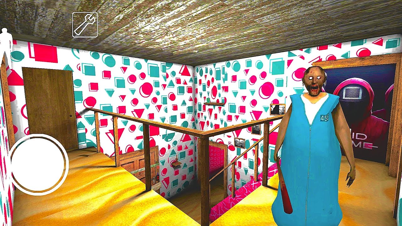 Granny Game Horror Escape Gameplay 🤯 | Granny Squid Game #granny #horror #scary #ytvideos 