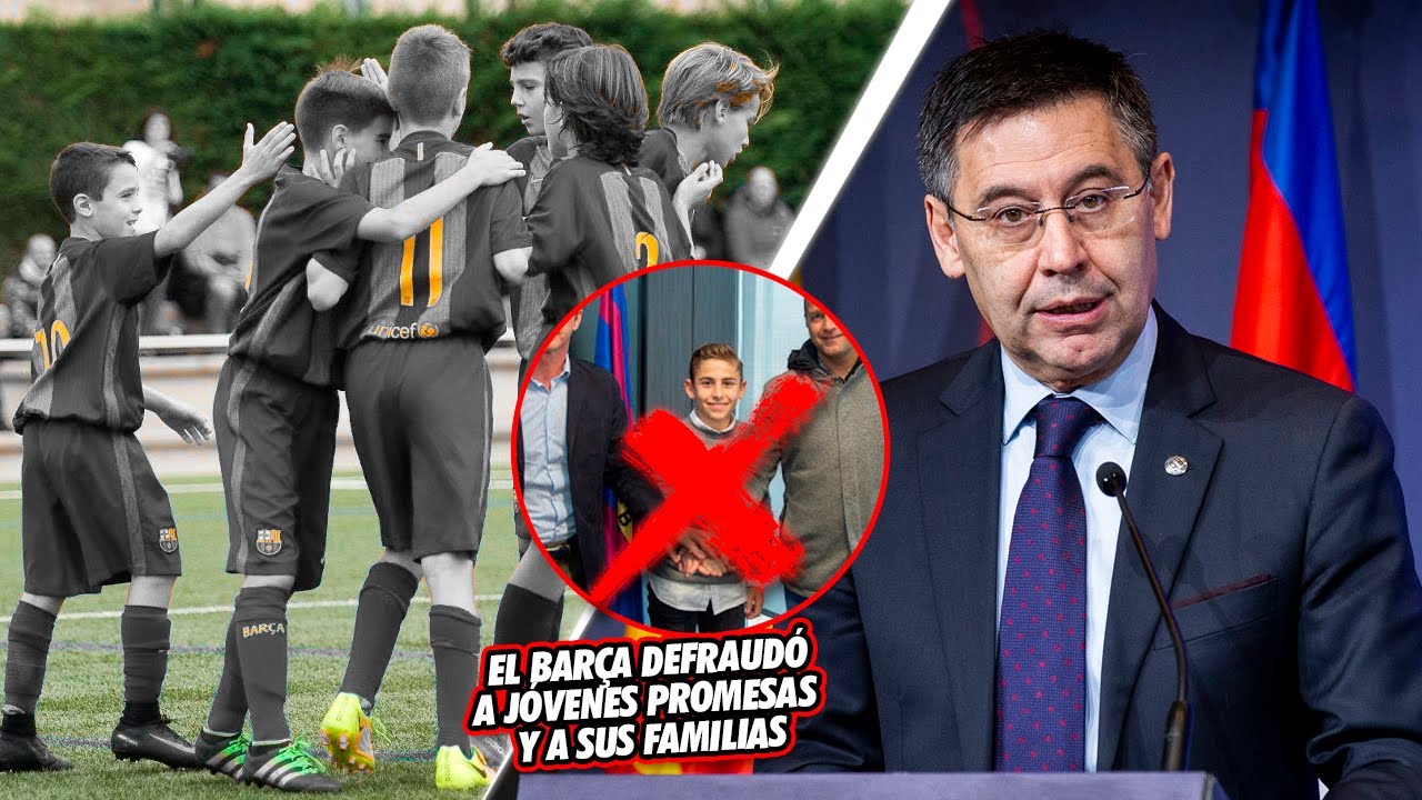 As&iacute; es como el BAR&Ccedil;A HIZO FRAUDE a j&oacute;venes PROMESAS y a sus familias