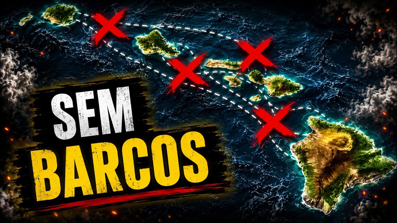 Por que você não pode viajar de barco entre as ilhas do Havaí?