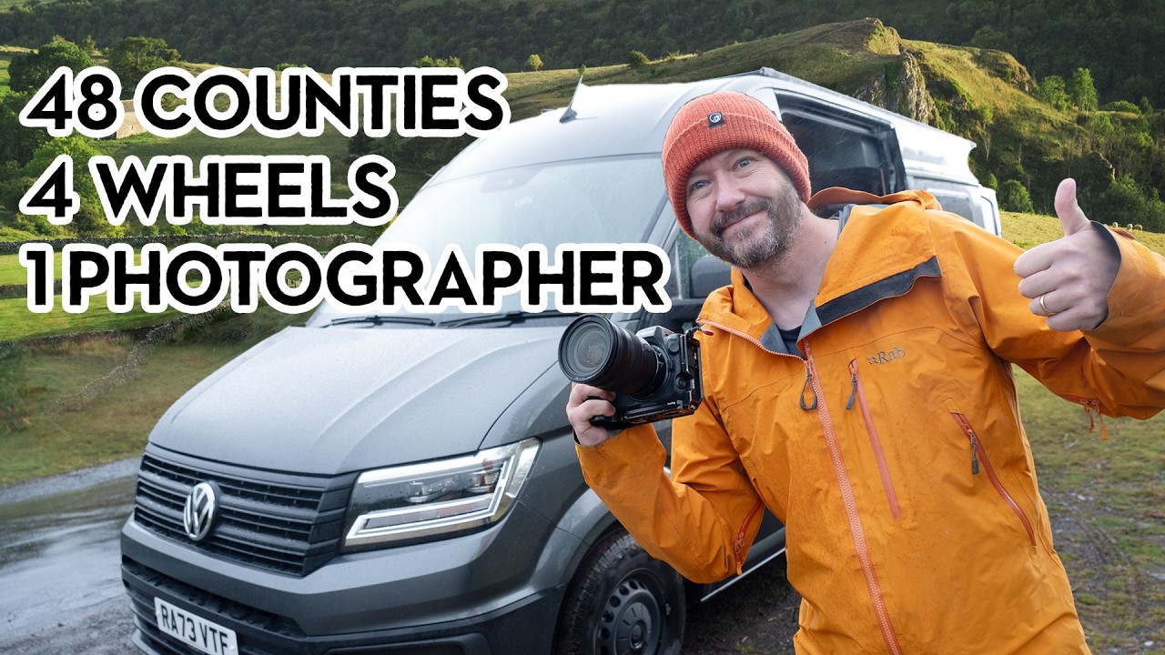 PHOTOGRAPHING every COUNTY in ENGLAND in my SELF-BUILT CAMPERVAN | EPISODE 1