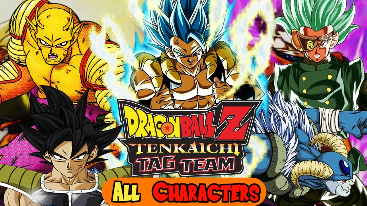 Todos los personajes de la Nueva ISO Dragon Ball Z Budokai Tenkaichi 4 DBZ TTT MOD PPSSPP ISO