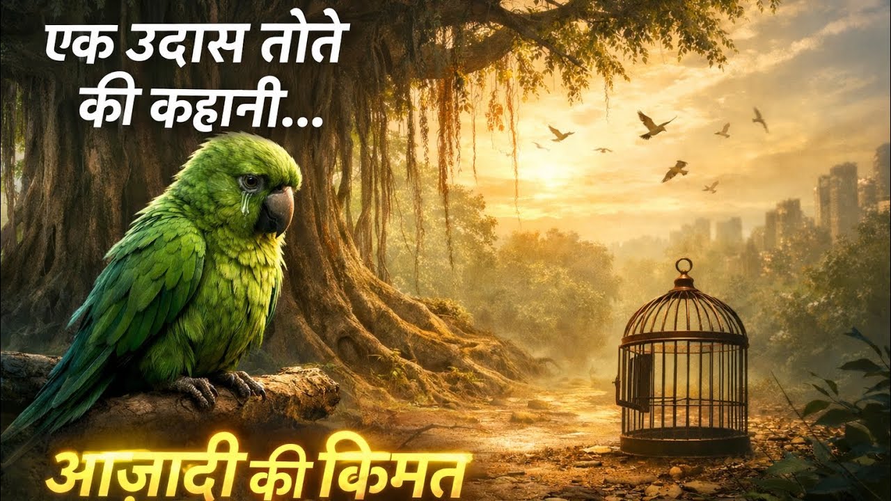 एक उदास तोते की कहानी | आज़ादी की कीमत |