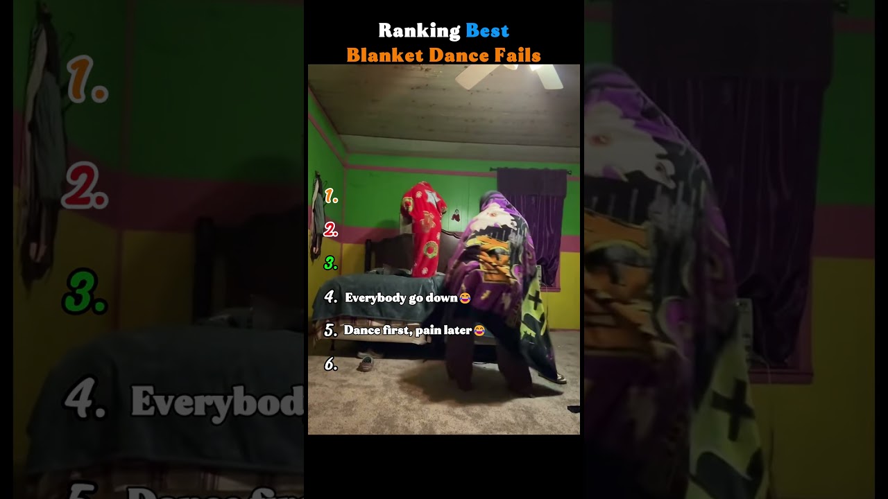Top 5 Best Blanket Dance Fails
