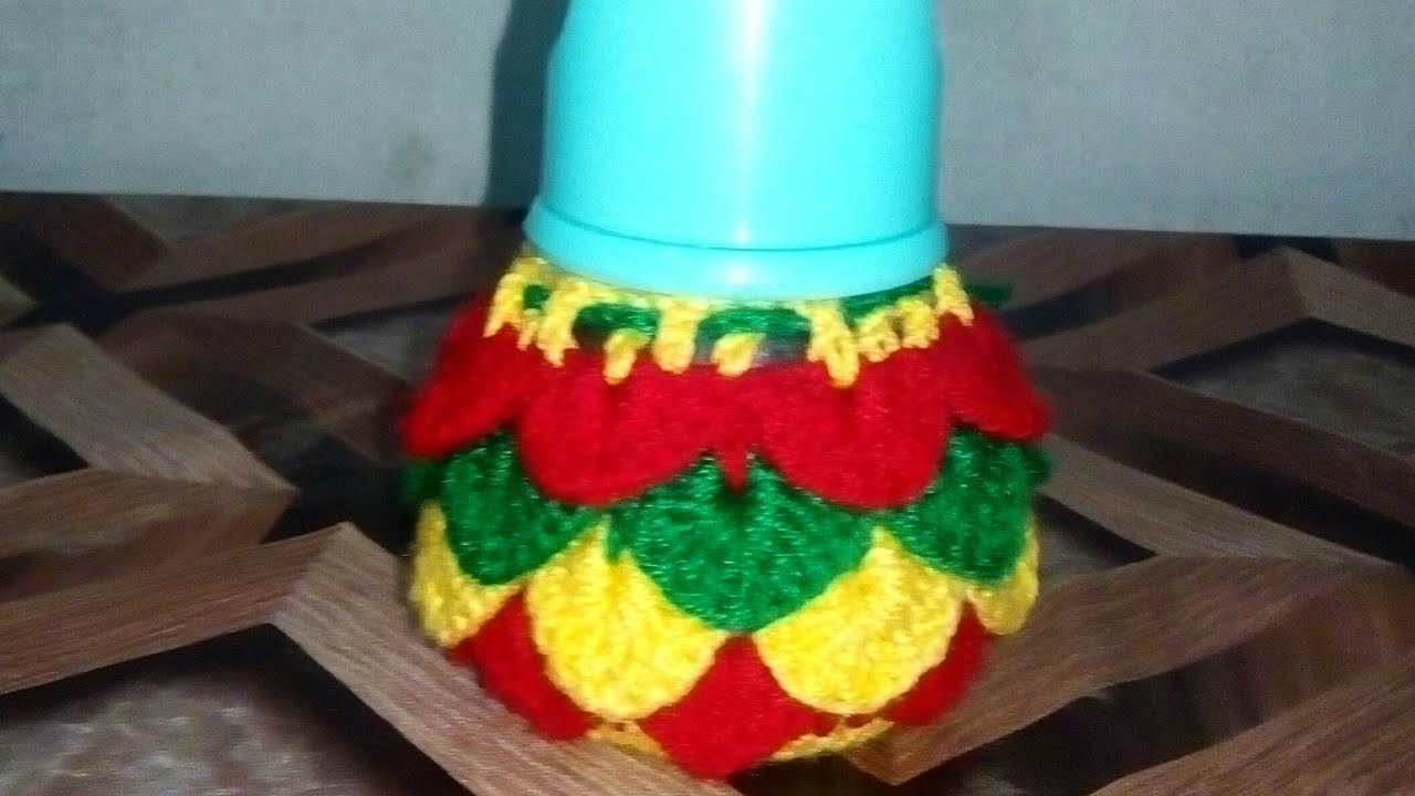 crochet feeder cover| how to make crochet feeder cover new design | crocodile stitch